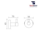 Móc quần áo TECHBATH T1303.01 - Ảnh 2