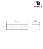 Kệ Để Đồ Nhà Tắm T1114.03 - Ảnh 2