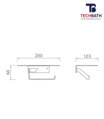 Lô giấy TECHBATH T1105.11 - Ảnh 2