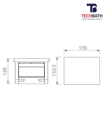Lô giấy TECHBATH T1105.10 - Ảnh 2