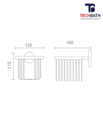 Lô giấy TECHBATH T1605.01 - Ảnh 2