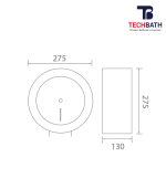 Lô giấy TECHBATH T1705.01 - Ảnh 2