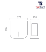 Lô giấy TECHBATH T1705.03 - Ảnh 2