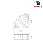 Kệ Để Đồ Nhà Tắm T1314.05 - Ảnh 2