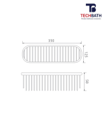 Kệ phòng tắm TECHBATH T1614.03 - Ảnh 2