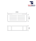 Kệ phòng tắm TECHBATH T1314.03 - Ảnh 2