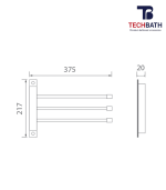 Thanh xoay TECHBATH T1413.01 - Ảnh 2