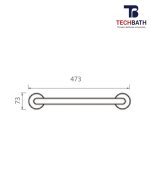 Thanh vịn TECHBATH T1318.01 - Ảnh 2