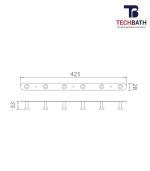 Móc treo quần áo TECHBATH T1203.02 - Ảnh 2