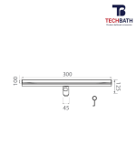 Ga thoát sàn dài TECHBATH T1921.09 - Ảnh 2