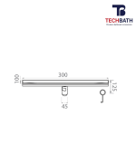 Ga thoát sàn dài TECHBATH T1921.06 - Ảnh 2