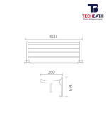Vắt Khăn Giàn Gấp Gọn T1309.02 - Ảnh 2