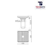 Ga thoát sàn TECHBATH T2021.16 - Ảnh 2