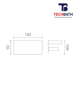 Kệ Để Giấy Vệ Sinh T1305.06 - Ảnh 2