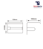 Lô giấy TECHBATH T1305.07 - Ảnh 2