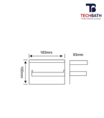 Kệ Để Giấy Vệ Sinh T1205.06 - Ảnh 2